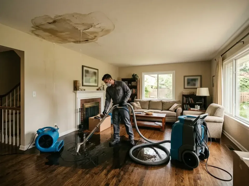 attic-pipe-burst-ceiling-drip-008 — frequently asked questions, Water Damage Restoration & Carpet Care in Carlisle, KY